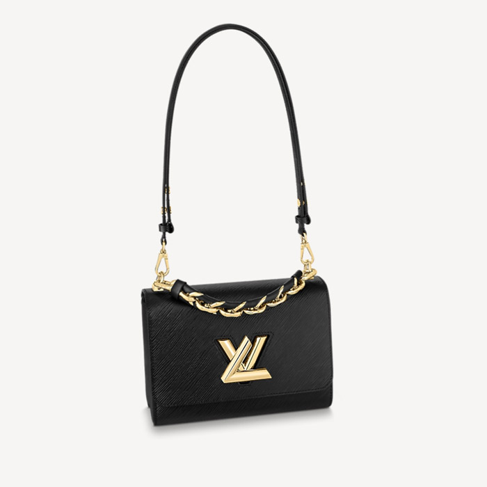 Túi xách Louis Vuitton Twist  MM Black