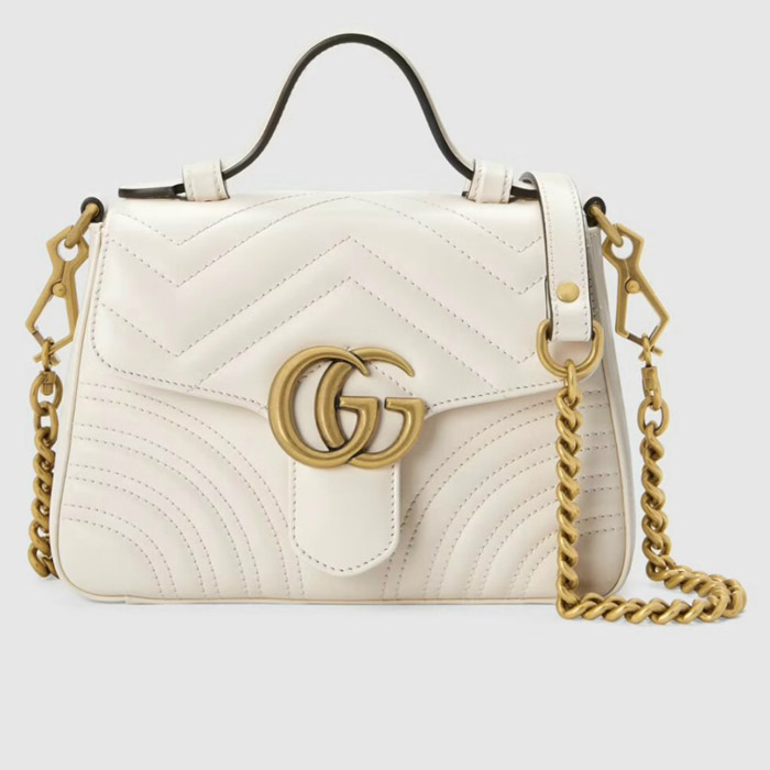 GG Marmont mini top handle bag