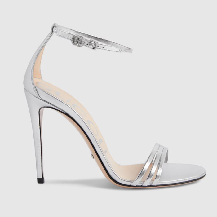 Heeled Metallic Sandal nguồn internet