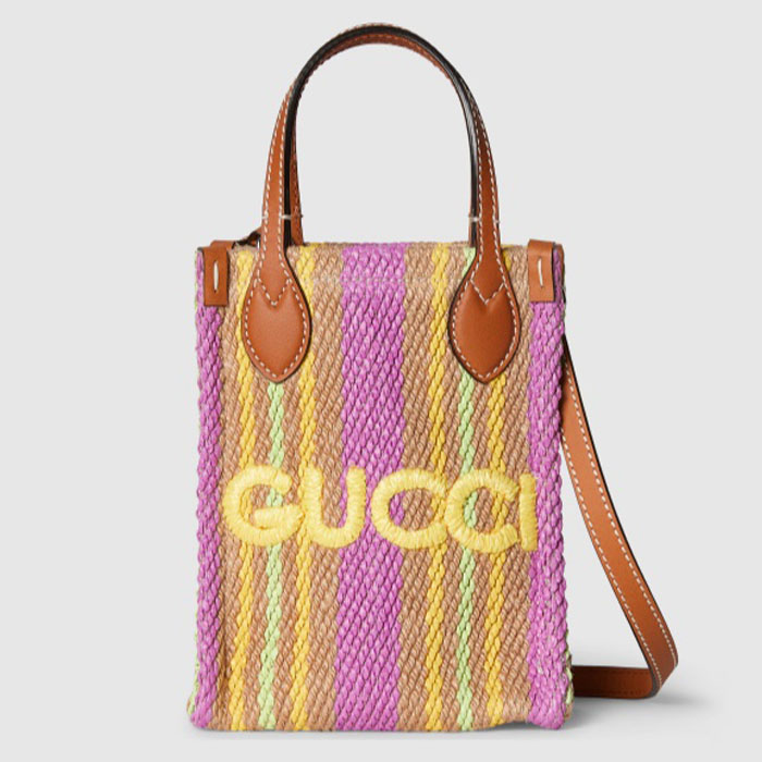 Túi Super Mini Jute with Gucci